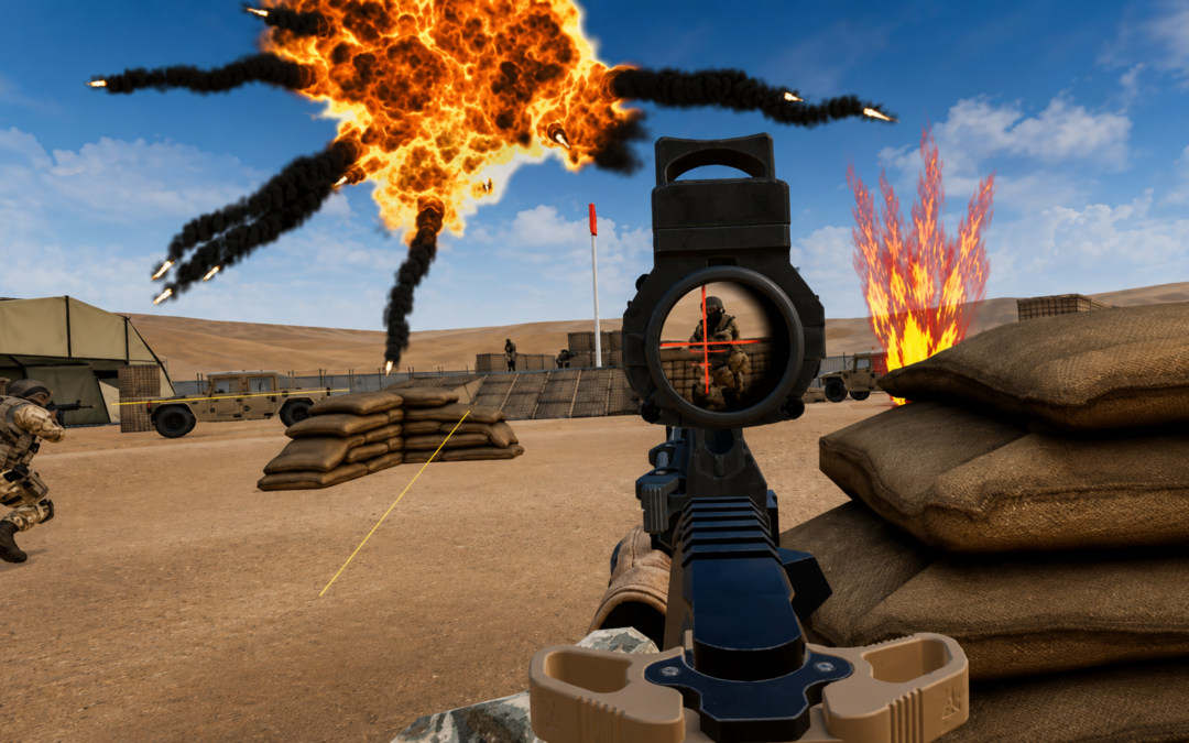 VR Shooting Game in Chennai: Customize Weapons and Battle in “Gun World VR”